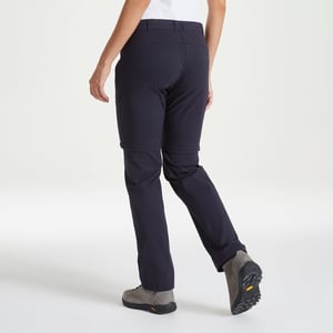 Craghoppers Dames/dames Kiwi Pro II Cabrio-broek (Donkere marine)
