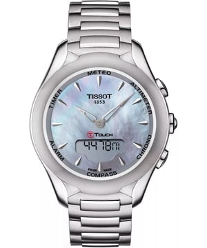 Tissot T-touch Solar Dames Zilveren Horloge T0752201110100