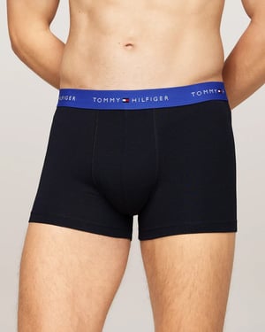 Tommy Hilfiger 3-pack Herrfärgad Midjebandboxer