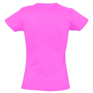 SOLS Womens/Ladies Imperial Short-Sleeved T-Shirt (Candy Pink)