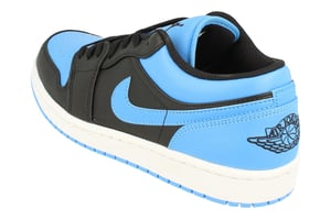 Nike Air Jordan 1 Low Heren Zwarte Sneakers