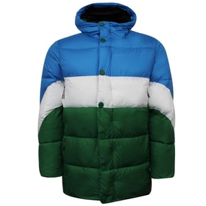 Hunter Original Puffer Heren Blauw/Groen Jas