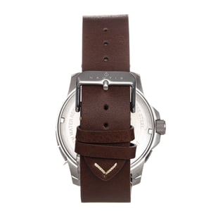 Nautis Dive Pro 200 horloge met leren band en datum