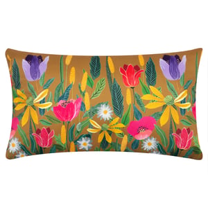 Wylder Tropics House Of Bloom Celandine Rectangular Outdoor Cushion
