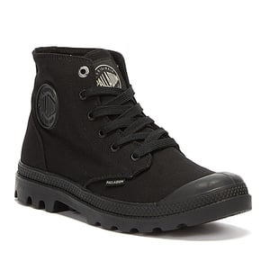Palladium Pampa Hi Mono Chroom Zwart Laarzen