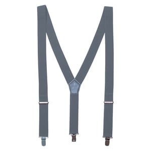 Premier Clip-On Trouser Braces (Steel)