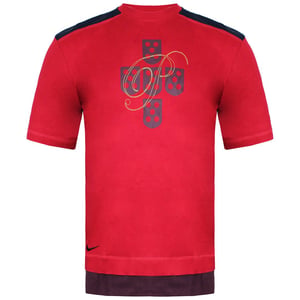 Nike Swoosh Röd T-shirt för män