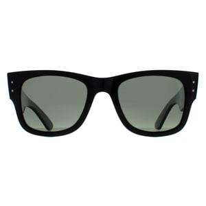 Ray-Ban Square Unisex Polerad Svart Grön Polariserad RB0840S Mega Wayfarer