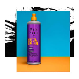 Tigi Serial Blonde Shampoo For Damaged Blonde Hair 600ml 2pk