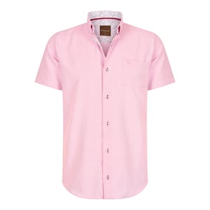 Cappuccino Italia Overhemden Korte Mouw Roze Roze