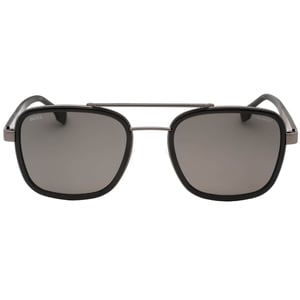 Hugo Boss Grey Polarized Lens Dark Ruthenium Grey Sunglasses