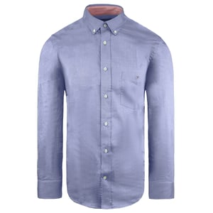 Eden Park Paris Regular Heren Blauw Oxford Overhemd