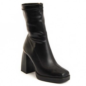 Montevita Heel Ankle Boot Kaliope In Black