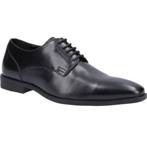 Hush Puppies Boys Ezra Leather Shoes (Black)