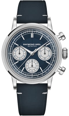 Raymond Weil Millesime Men's Blue Watch 7765-STC-50651
