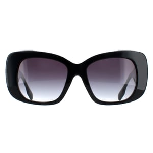 Burberry BE4410 30018G zwart grijs gradiënt zonnebril