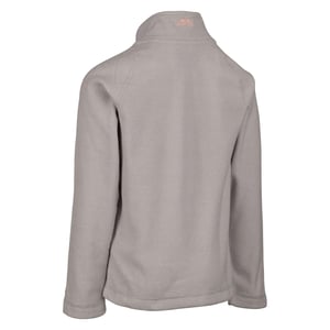 Trespass Childrens Girls Meadows Fleece (Pale Grey)