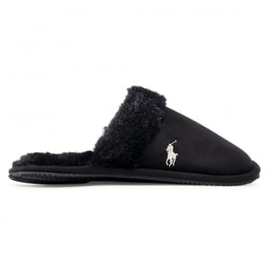 Ralph Lauren Summit Scuff II Svart Dam Tofflor