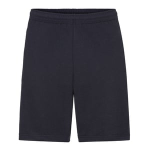 Fruit of the Loom Lichtgewicht uniseks shorts voor volwassenen (Deep Navy)