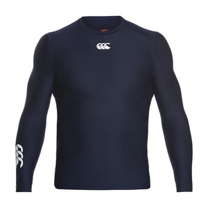 Canterbury Mens ThermoReg Long Sleeve Base Layer Top (Navy)