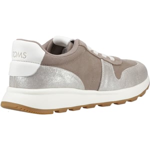 TOMS TRVL Lite Retro Läder Damskor Silver Träningsskor