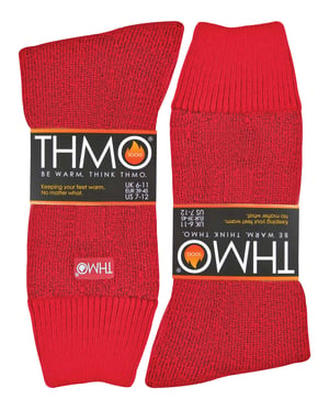 THMO - 1 Pair Mens Thick Fleece Lined Warm Thermal Socks for Winter