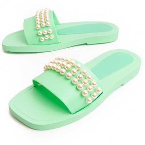 Montevita Platta Sandal Summi6 I Grön