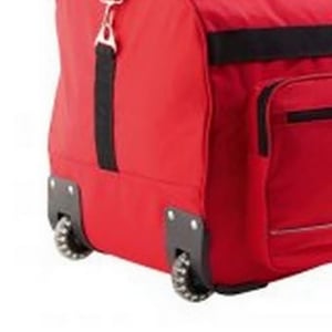 SOLS Voyager Rolling Travel Holdall Bag (Red)