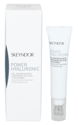 Skeyndor Power Hyaluronic Cooling Eye Contour&Eyelashes Gel 15ml.
