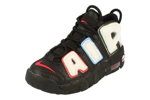Nike Air More Uptempo GS Basketbalschoenen Zwart