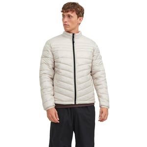 Jack & Jones Jas zomer Hero Puffer Collar Beige