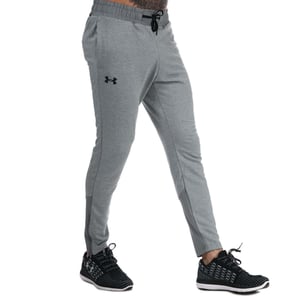 Under Armour UA Armour badstof broek voor heren, gemêleerd grijs