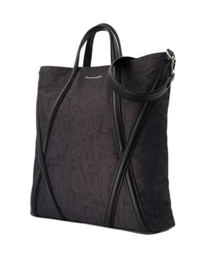 Harness Shopper Bag - Alexander McQueen - Nylon - Black