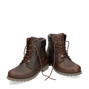 Panama Jack 03 C8 Mens Brown Boots Waterproof Leather Laces Hiking Ankle Chukka