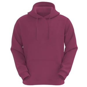 VR2 Denim Mens Plain Hoodie Long Sleeve Pullover