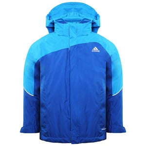 Adidas Clima Proof Kids Blauw Waterdicht Jasje
