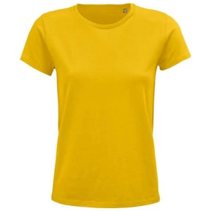 SOLS Dames/dames Crusader Organisch T-shirt (Goud)
