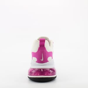 Nike Air Max 270 React Wit Textiel Vrouwentrainers CJ0619 100