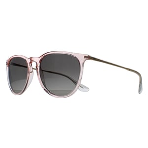 Ray-Ban Round Womens Transparent Pink Grey Gradient RB4171 Erika