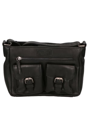 Santini schoudertas unisex BLACK
