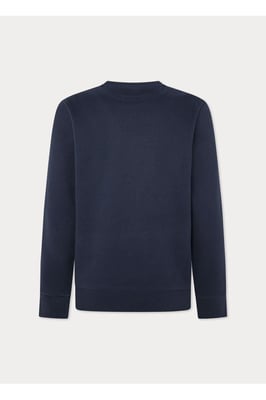 Heritage Hackett Logo Crew Sweat Navy