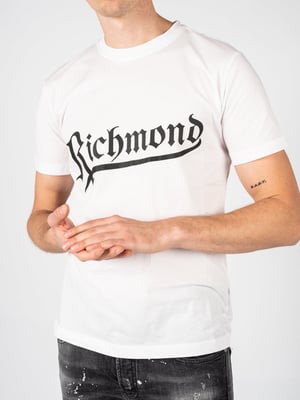 John Richmond T-shirt Herr Vit