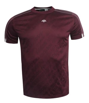 Adidas by Alexander Wang T-shirt i vinrött för herrar