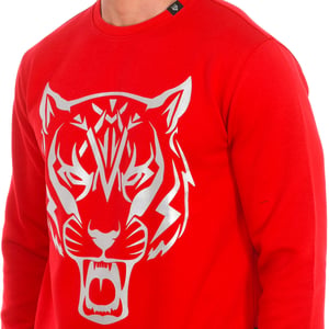 FIPSG604 heren sweatshirt met lange mouwen en ronde hals