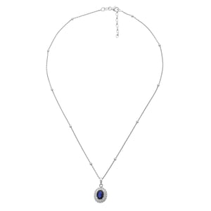 Orphelia 'Udine' Dames 925 Sterling Zilveren Ketting met Hanger - Zilver ZH-7236/SA