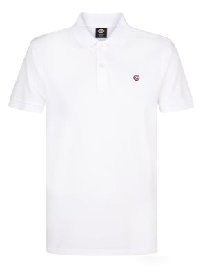 Petrol Industries - Heren Klassieke Polo Dolphin - Wit