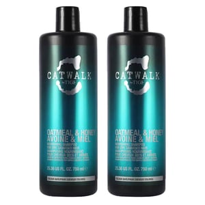 Tigi Oatmeal & Honey Nourish Shampoo 750ml, 2pk