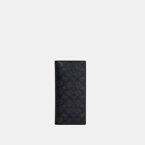 Modern Breast Pocket Wallet in Signature