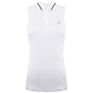 Asics Club Womens White Tennis Vest