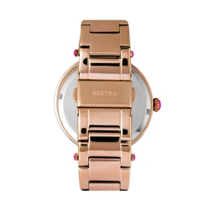 Bertha Camilla Parelmoer armbandhorloge